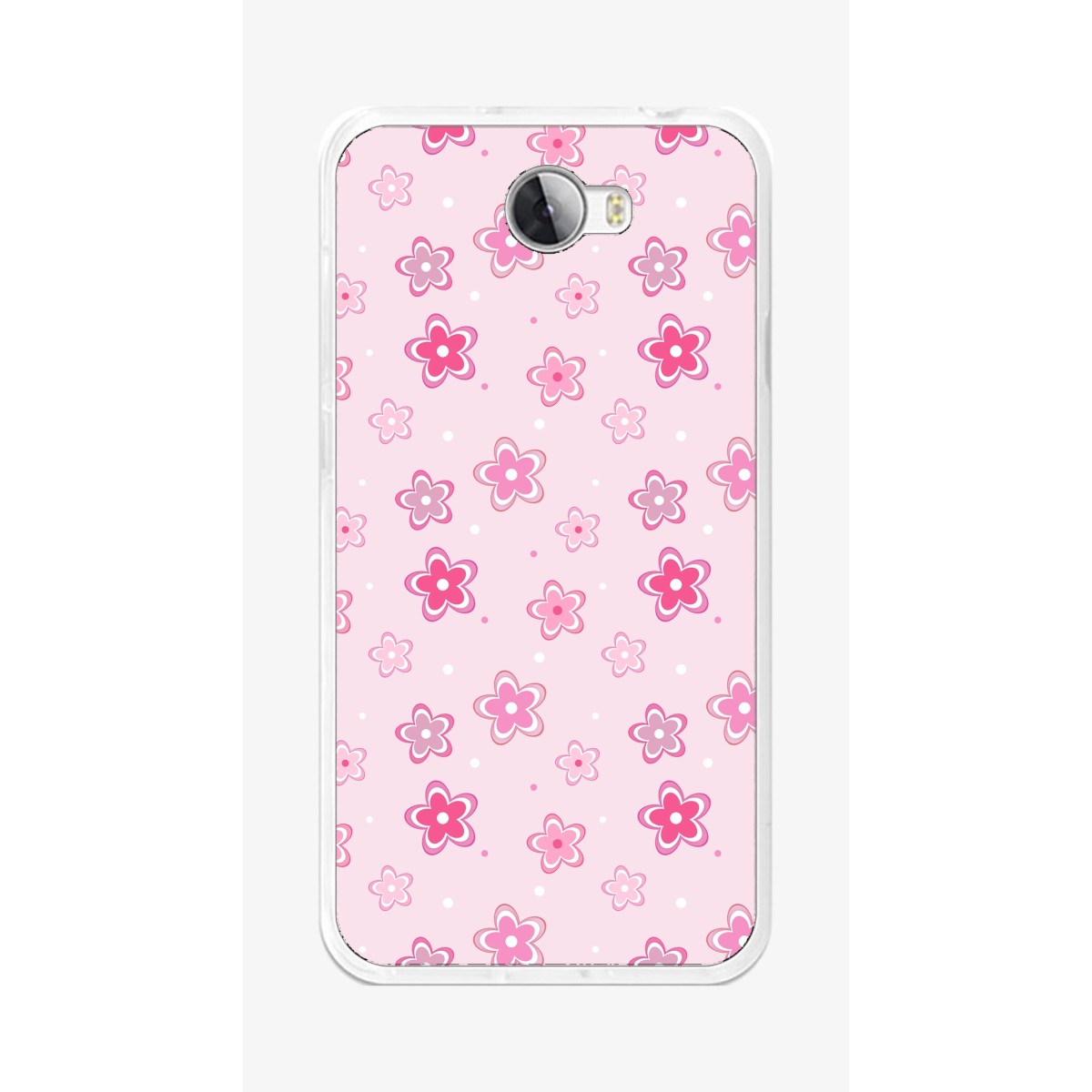 Funda Gel Tpu para Huawei Y5 Ii / Y6 II Compact Diseño Flores Dibujos