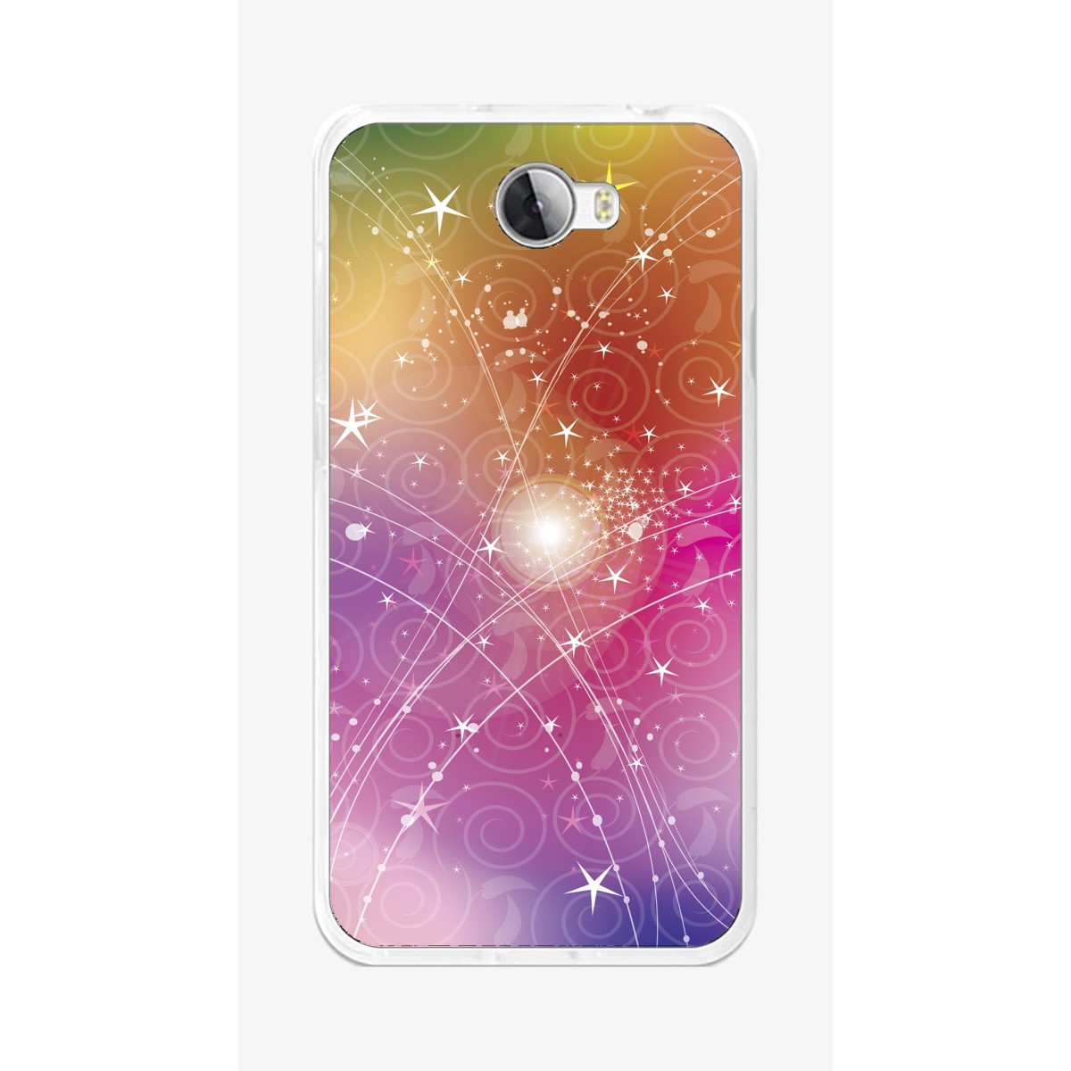 Funda Gel Tpu para Huawei Y5 Ii / Y6 II Compact Diseño Abstracto Dibujos