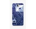 Funda Gel Tpu para Huawei Y5 Ii / Y6 II Compact Diseño Circuito Dibujos