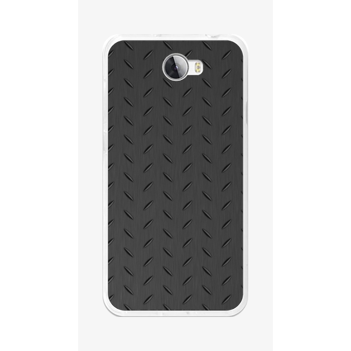 Funda Gel Tpu para Huawei Y5 Ii / Y6 II Compact Diseño Metal Dibujos