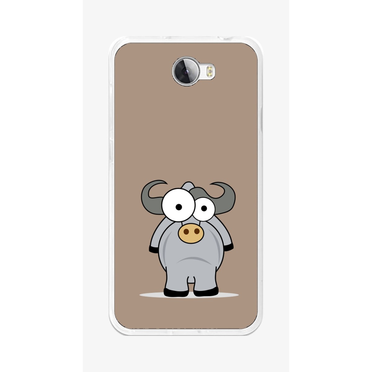 Funda Gel Tpu para Huawei Y5 Ii / Y6 II Compact Diseño Toro Dibujos