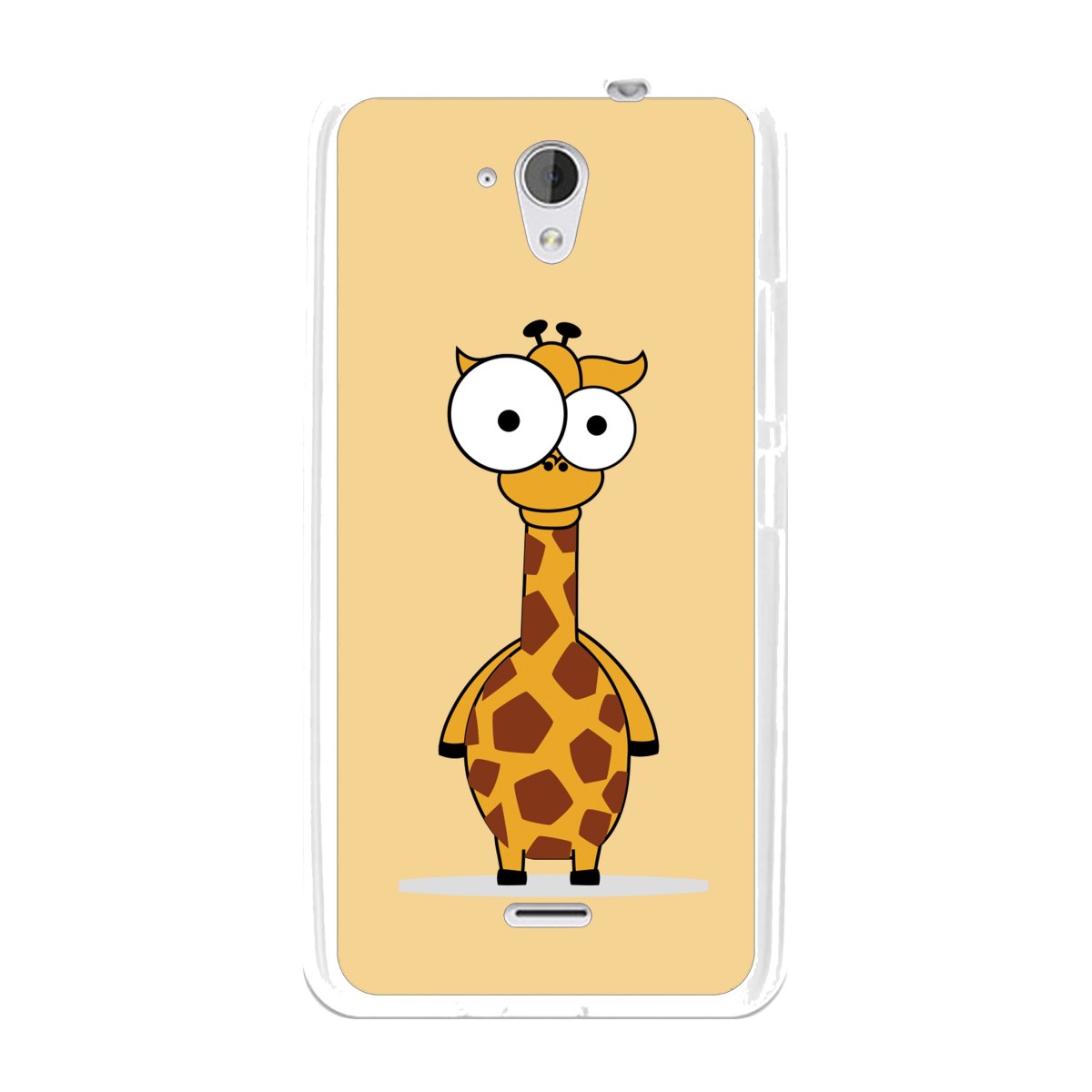 Funda Gel Tpu para Hisense F20 Diseño Jirafa Dibujos