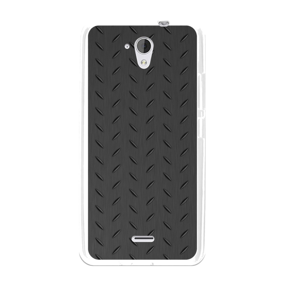 Funda Gel Tpu para Hisense F20 Diseño Metal Dibujos