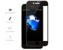 Protector Cristal Templado Frontal Completo Negro para Iphone 7 Plus / 8 Plus Vidrio
