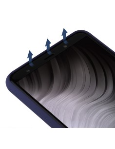 Protector Cristal Templado Frontal Completo Negro para Iphone 7 Plus / 8 Plus Vidrio