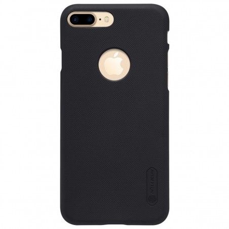 Carcasa Funda Negra Nillkin Modelo Frosted + Protector para Iphone 7 Plus / 8 Plus