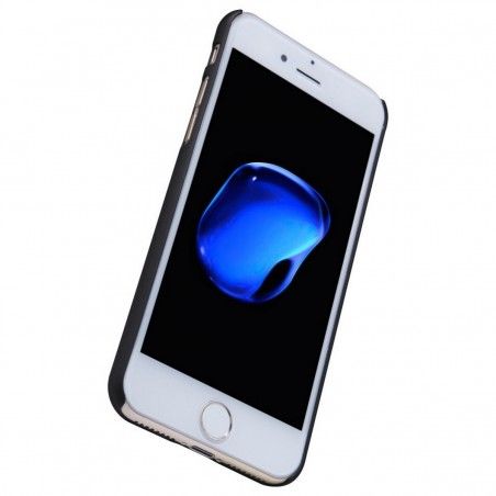 Carcasa Funda Negra Nillkin Modelo Frosted + Protector para Iphone 7 Plus / 8 Plus