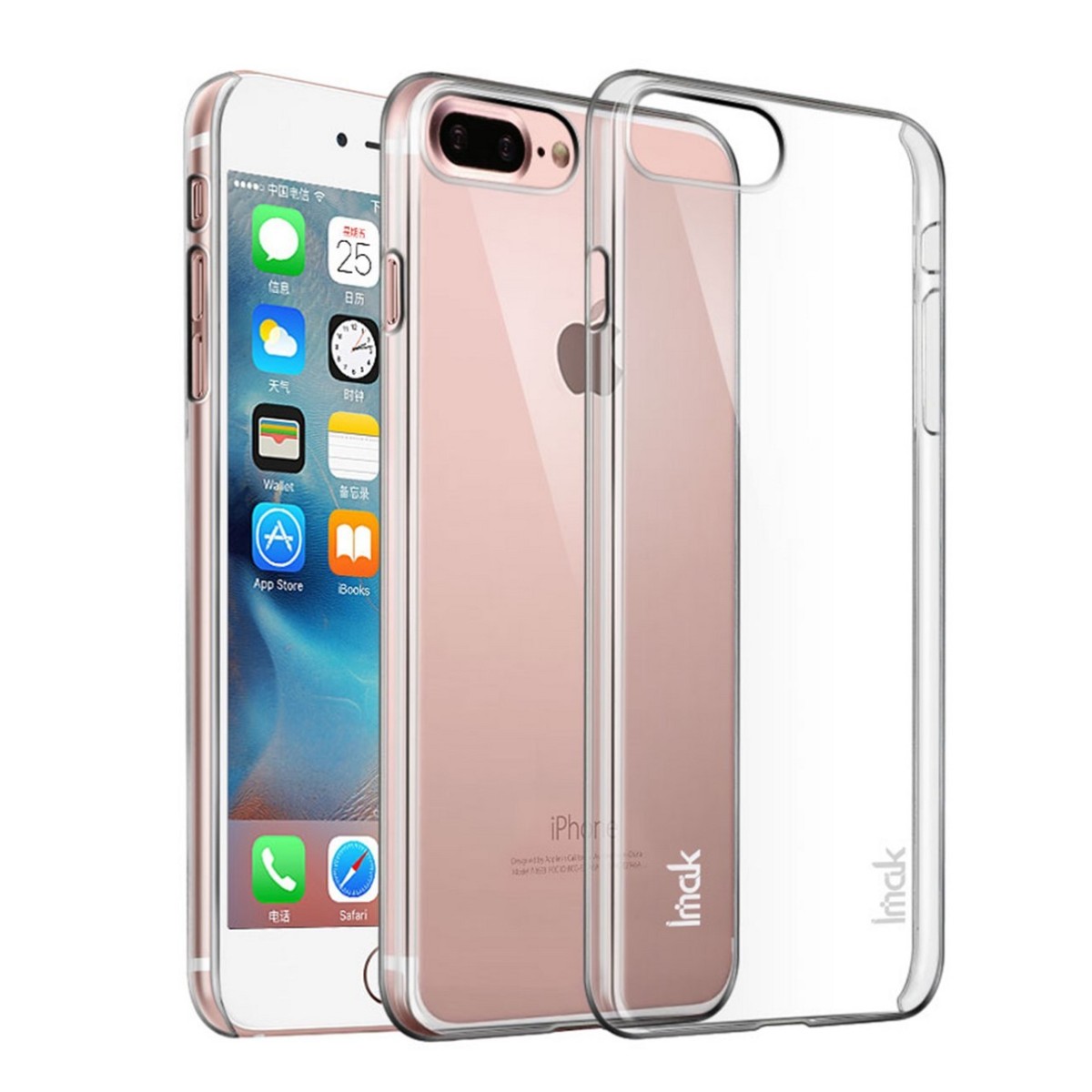 Carcasa Funda Dura Transparente Imak para Iphone 7 Plus / 8 Plus