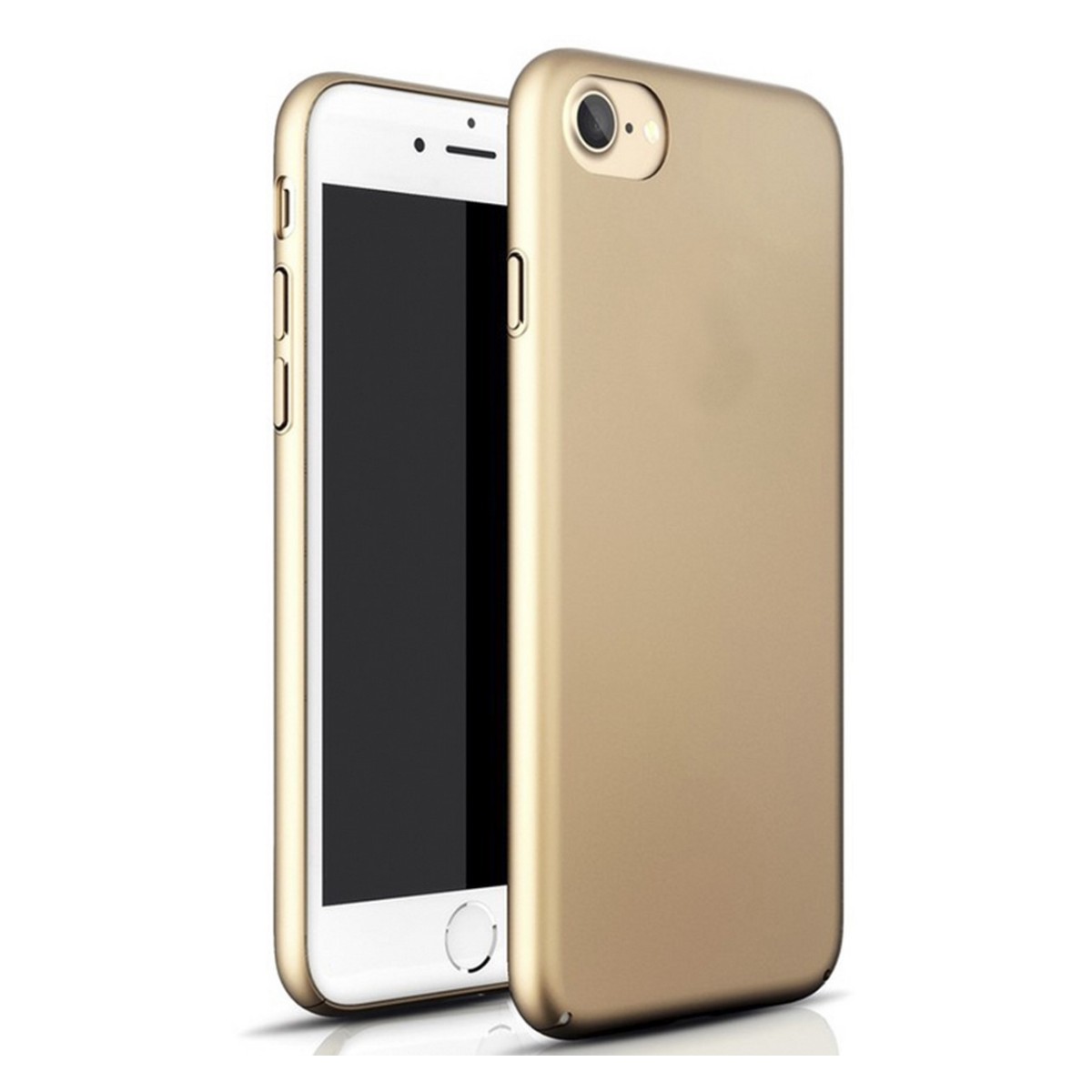 Carcasa Funda Dura Completa Dorada para Iphone 7 /  8