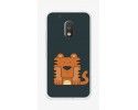 Funda Gel Tpu para Motorola Moto G4 Play Diseño Tigre Dibujos