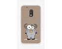 Funda Gel Tpu para Motorola Moto G4 Play Diseño Toro Dibujos