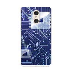 Funda Gel Tpu para Xiaomi Redmi Pro 5.5" Diseño Circuito Dibujos