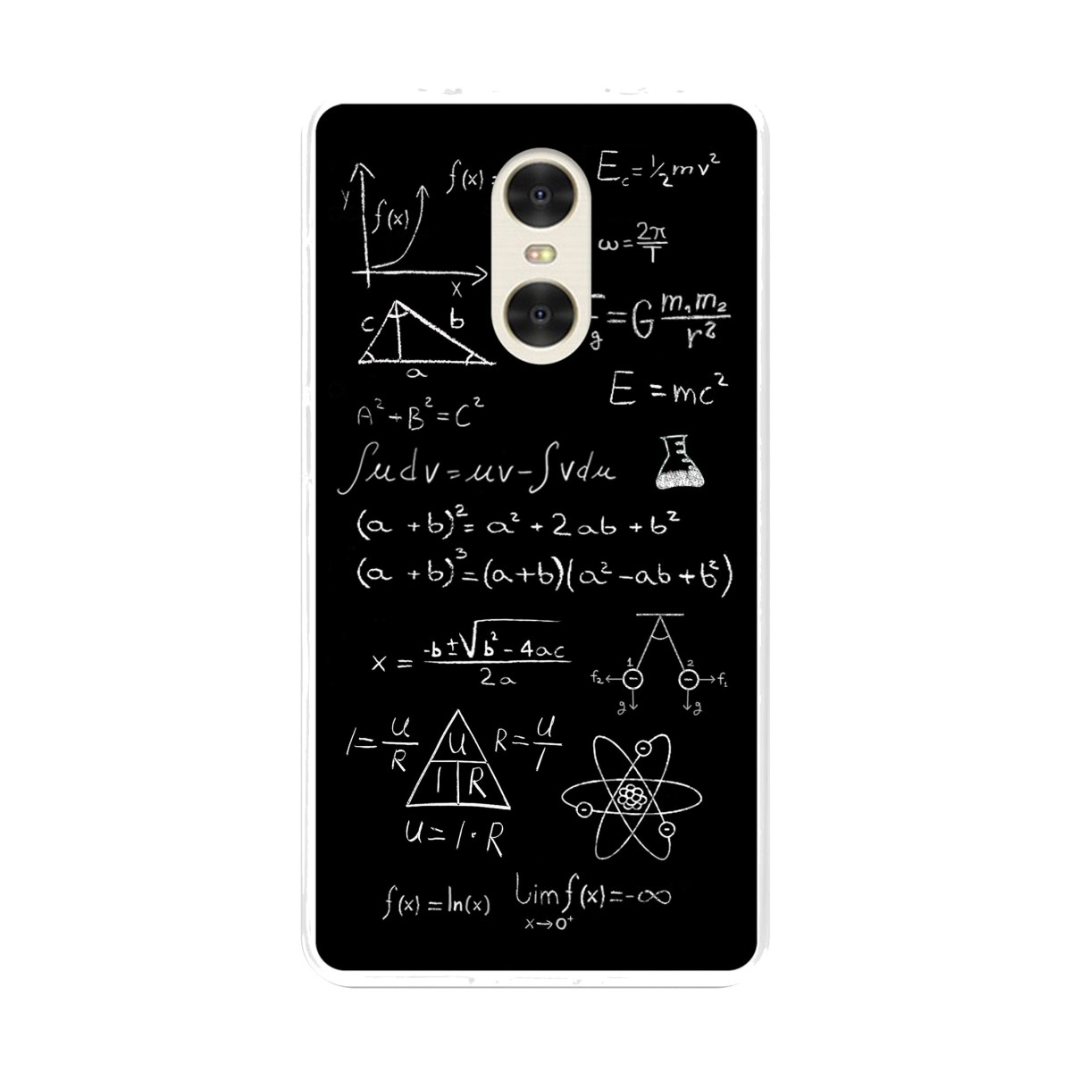 Funda Gel Tpu para Xiaomi Redmi Pro 5.5" Diseño Formulas Dibujos