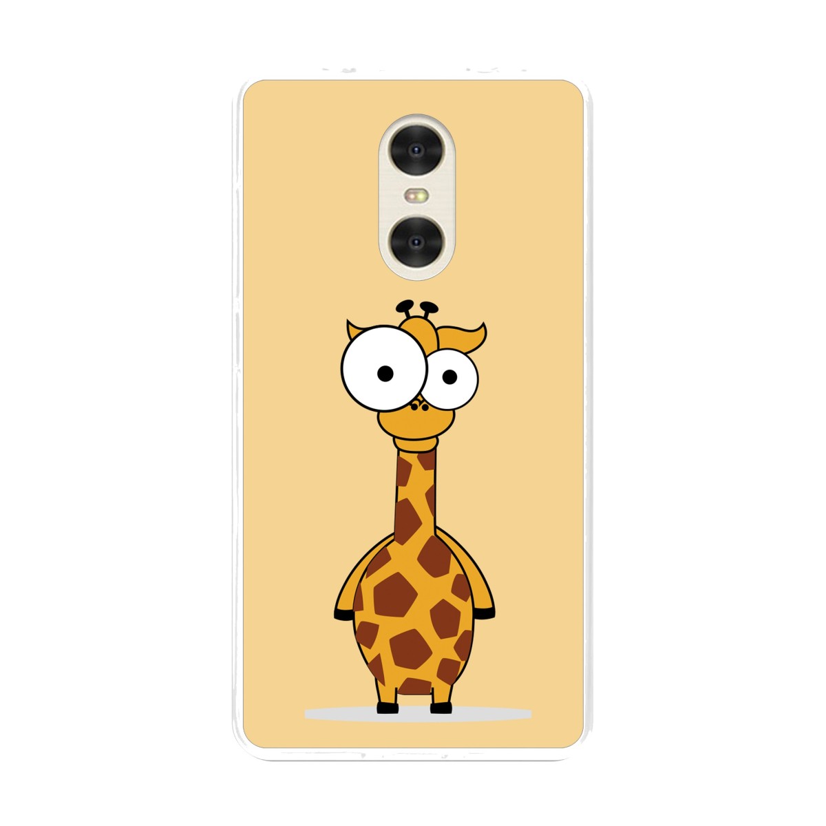Funda Gel Tpu para Xiaomi Redmi Pro 5.5" Diseño Jirafa Dibujos