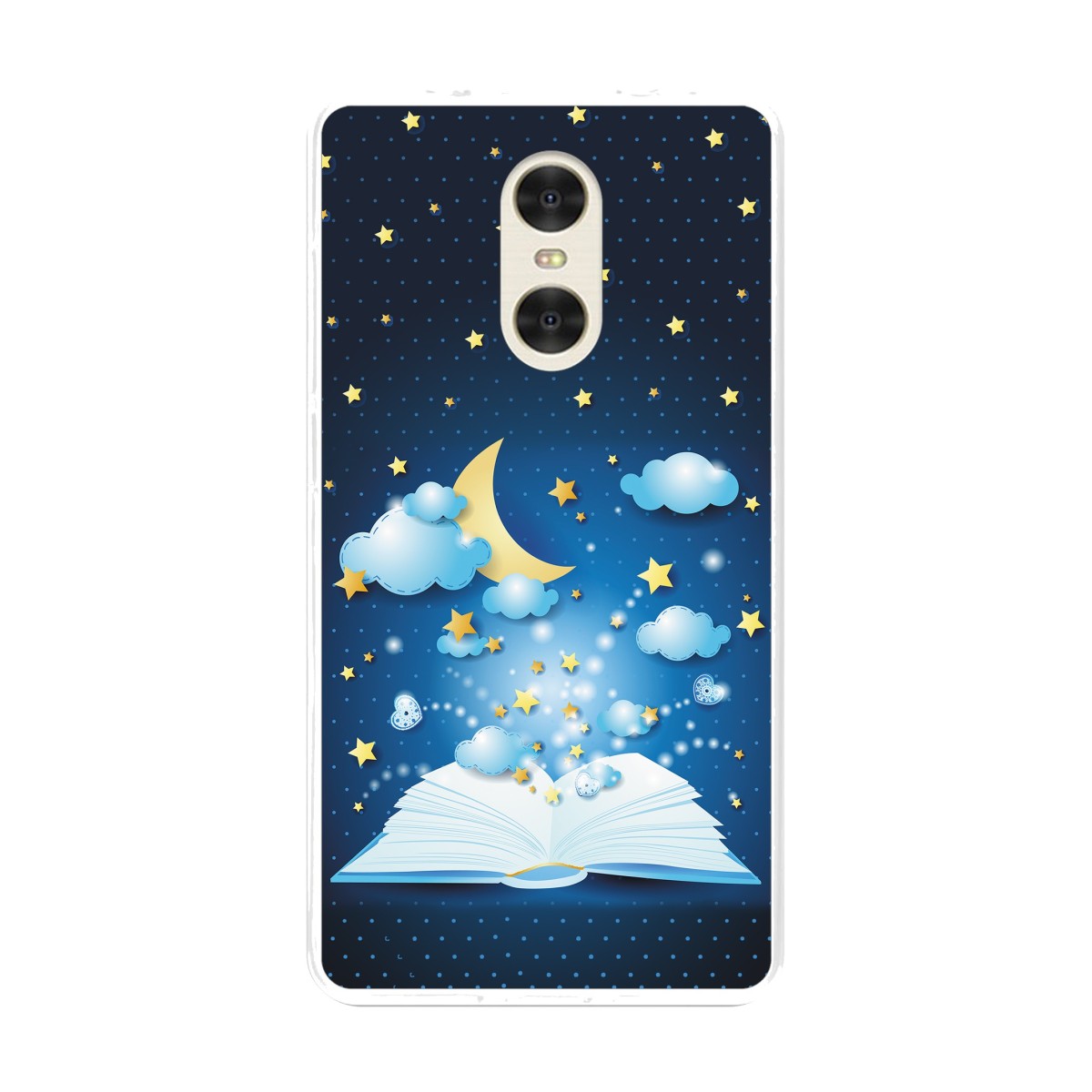 Funda Gel Tpu para Xiaomi Redmi Pro 5.5" Diseño Libro-Cuentos Dibujos