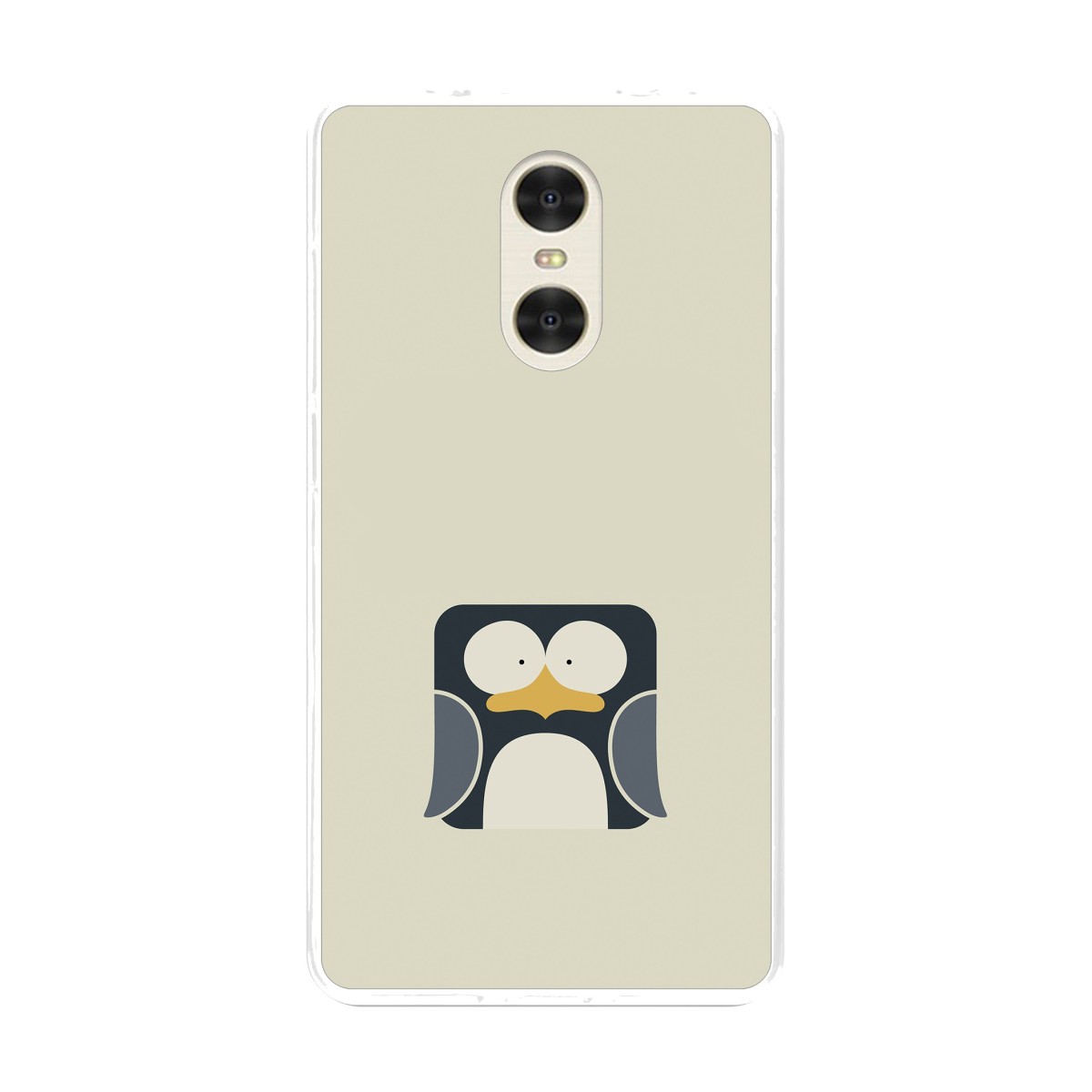 Funda Gel Tpu para Xiaomi Redmi Pro 5.5" Diseño Pingüino Dibujos