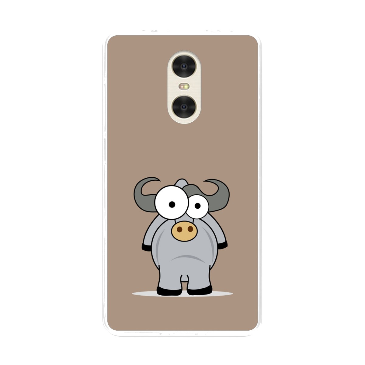 Funda Gel Tpu para Xiaomi Redmi Pro 5.5" Diseño Toro Dibujos