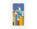 Funda Gel Tpu para Zte Blade A510 Diseño Apps Dibujos