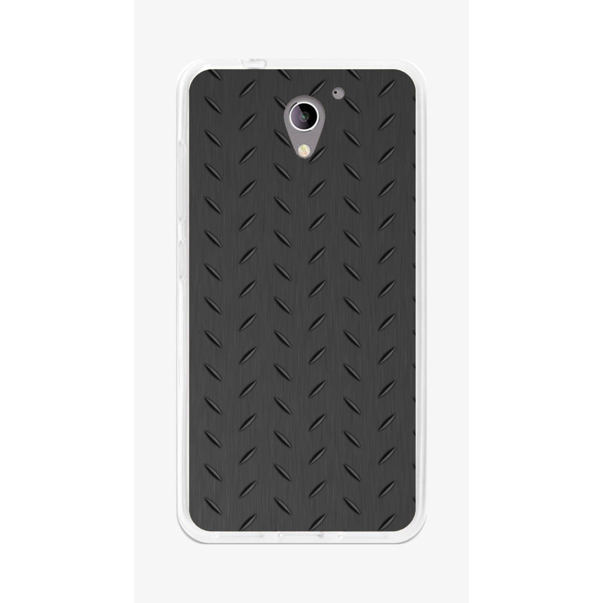 Funda Gel Tpu para Zte Blade A510 Diseño Metal Dibujos