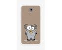 Funda Gel Tpu para Zte Blade A510 Diseño Toro Dibujos