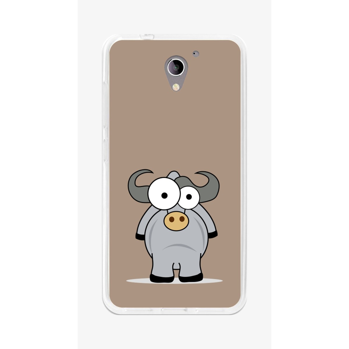 Funda Gel Tpu para Zte Blade A510 Diseño Toro Dibujos