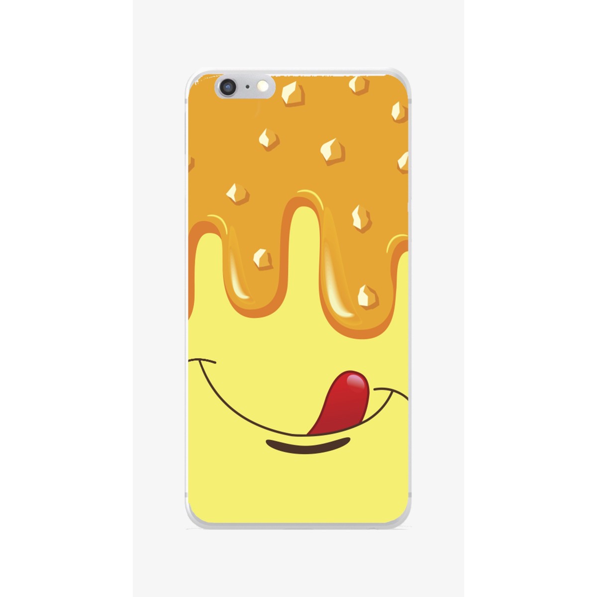 Funda Gel Tpu para Iphone 6 / 6S Diseño Helado Vainilla Dibujos