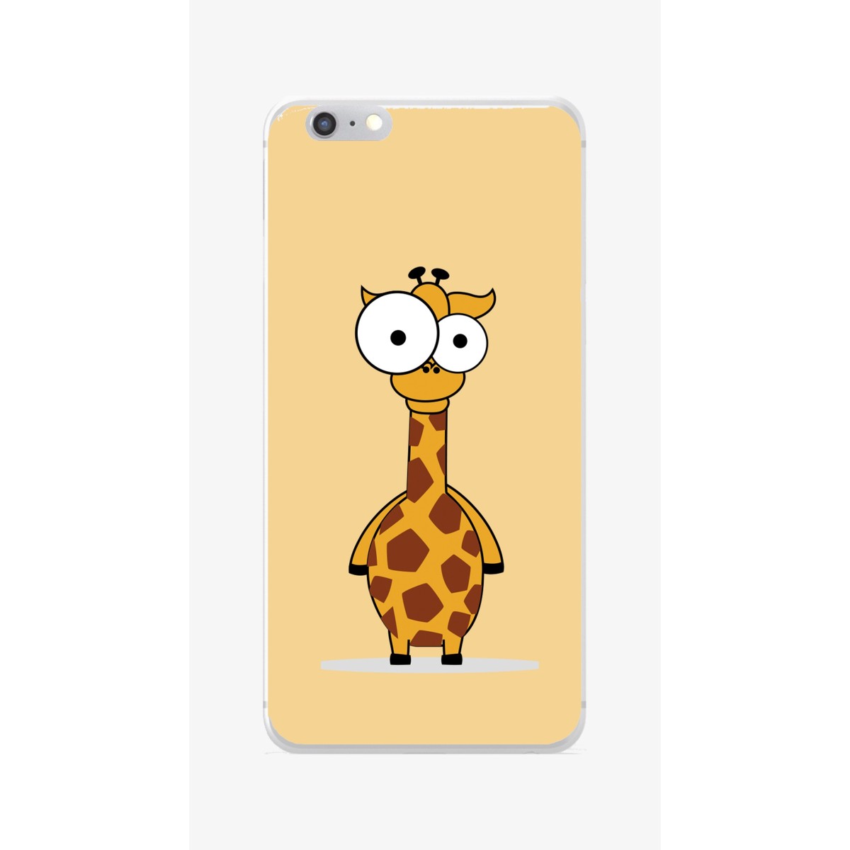 Funda Gel Tpu para Iphone 6 / 6S Diseño Jirafa Dibujos