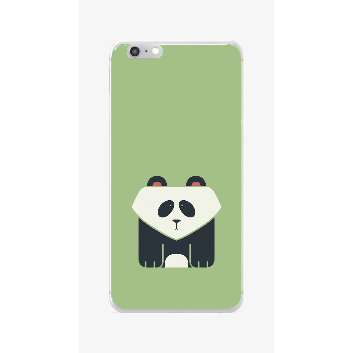 Funda Gel Tpu para Iphone 6 / 6S Diseño Panda Dibujos