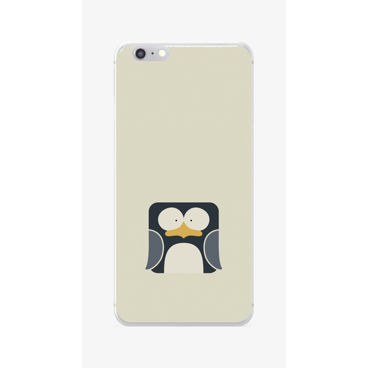 Funda Gel Tpu para Iphone 6 / 6S Diseño Pingüino Dibujos
