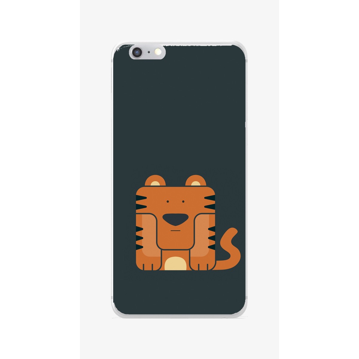 Funda Gel Tpu para Iphone 6 / 6S Diseño Tigre Dibujos