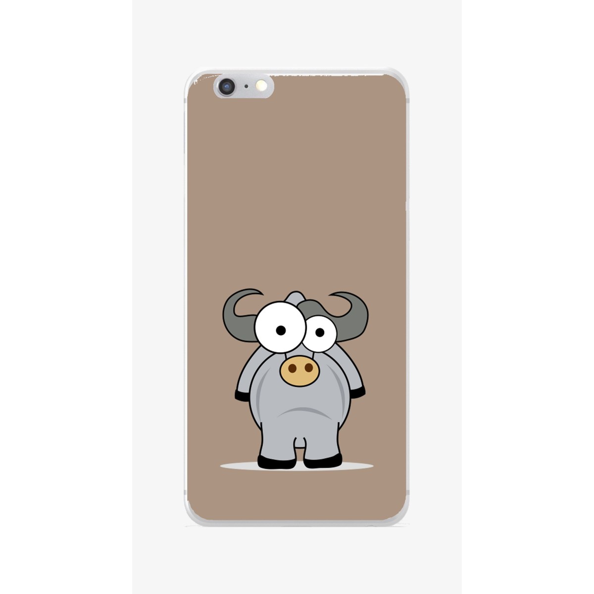 Funda Gel Tpu para Iphone 6 / 6S Diseño Toro Dibujos