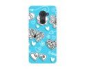 Funda Gel Tpu para Vodafone Smart Platinum 7 Diseño Mariposas Dibujos