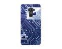 Funda Gel Tpu para Vodafone Smart Platinum 7 Diseño Circuito Dibujos