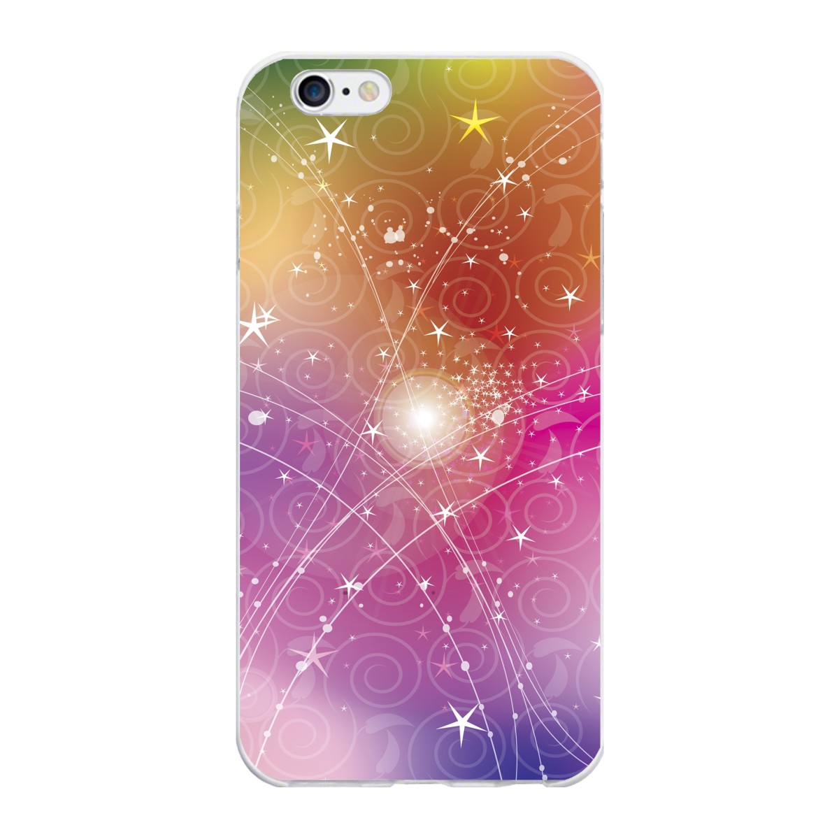 Funda Gel Tpu para Iphone 6 Plus / 6S Plus Diseño Abstracto Dibujos