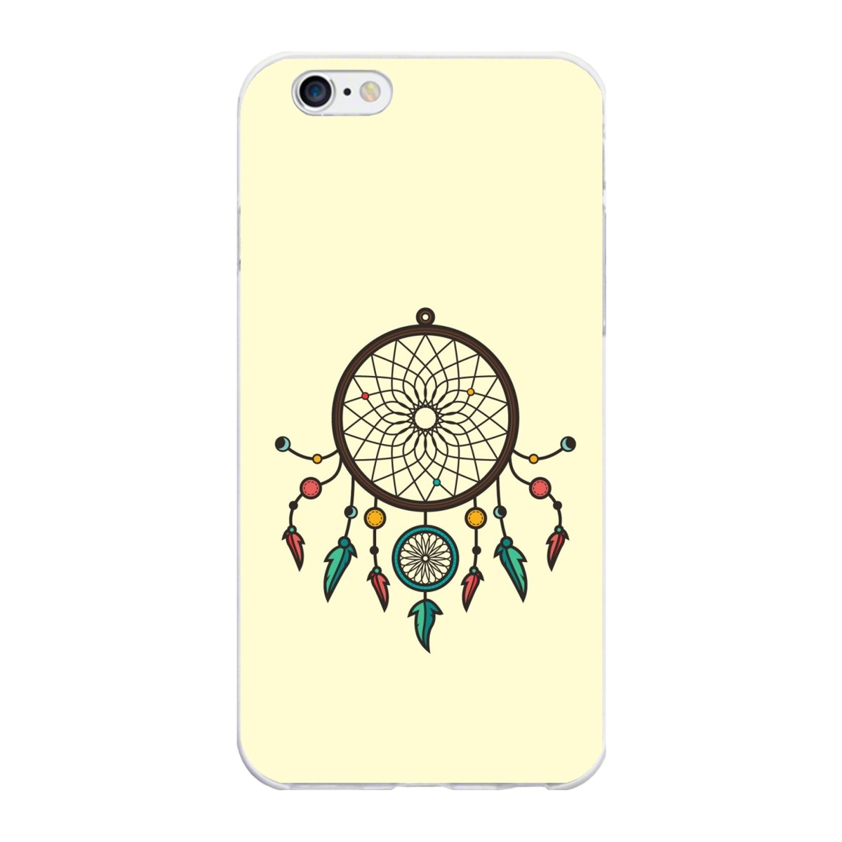 Funda Gel Tpu para Iphone 6 Plus / 6S Plus Diseño Atrapasueños Dibujos