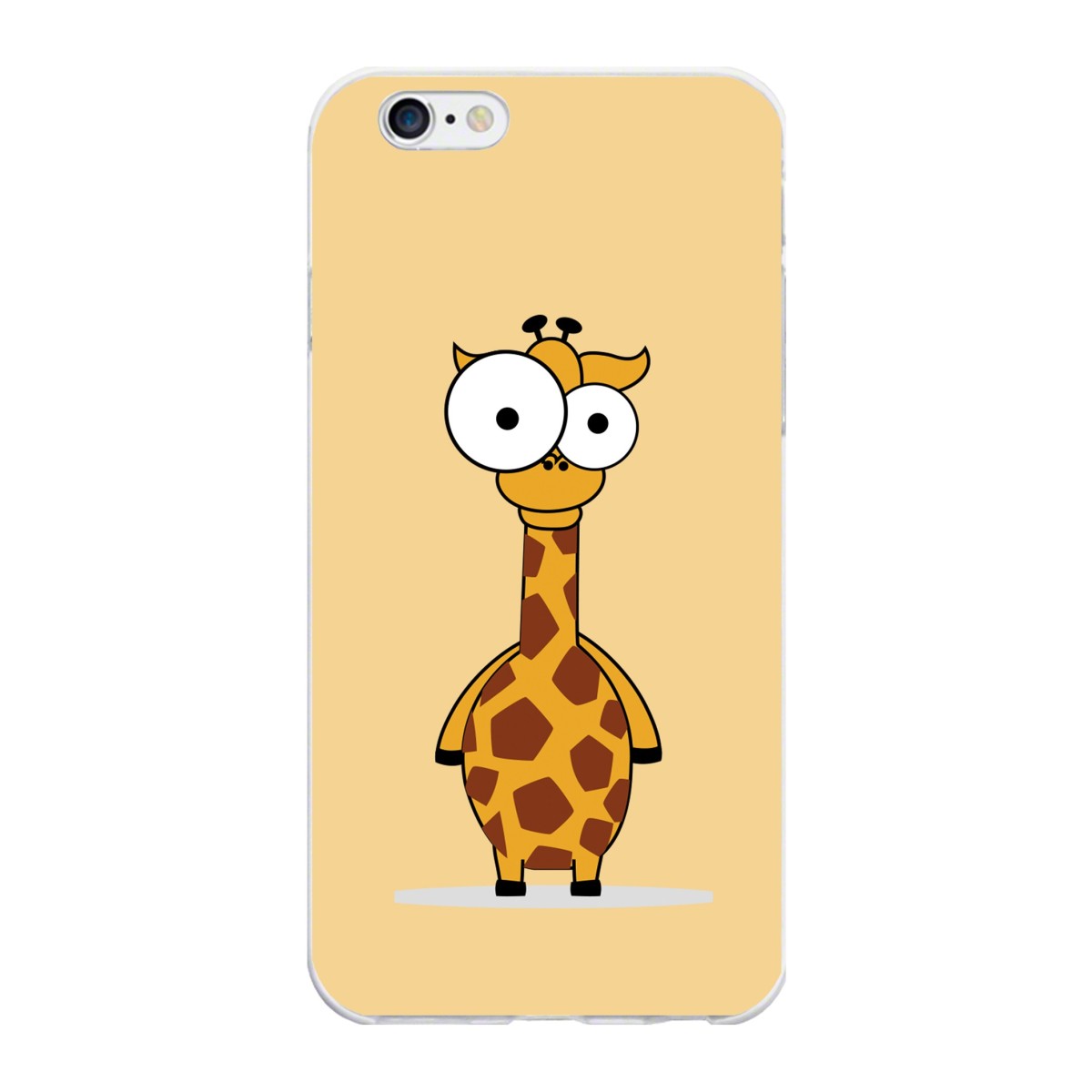 Funda Gel Tpu para Iphone 6 Plus / 6S Plus Diseño Jirafa Dibujos