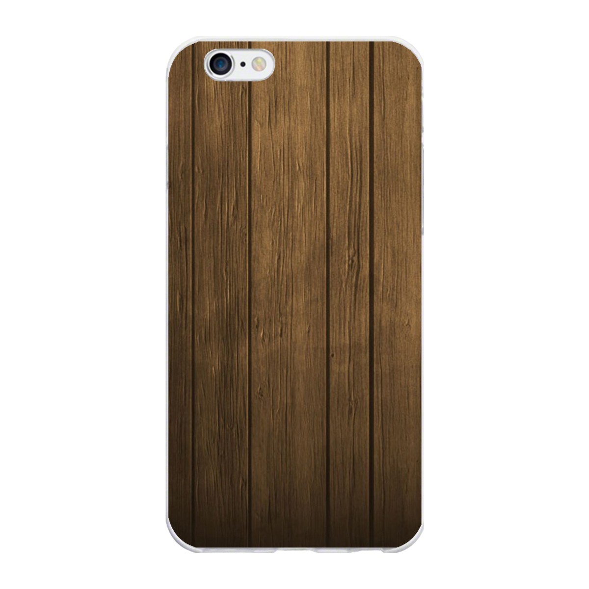 Funda Gel Tpu para Iphone 6 Plus / 6S Plus Diseño Madera Dibujos