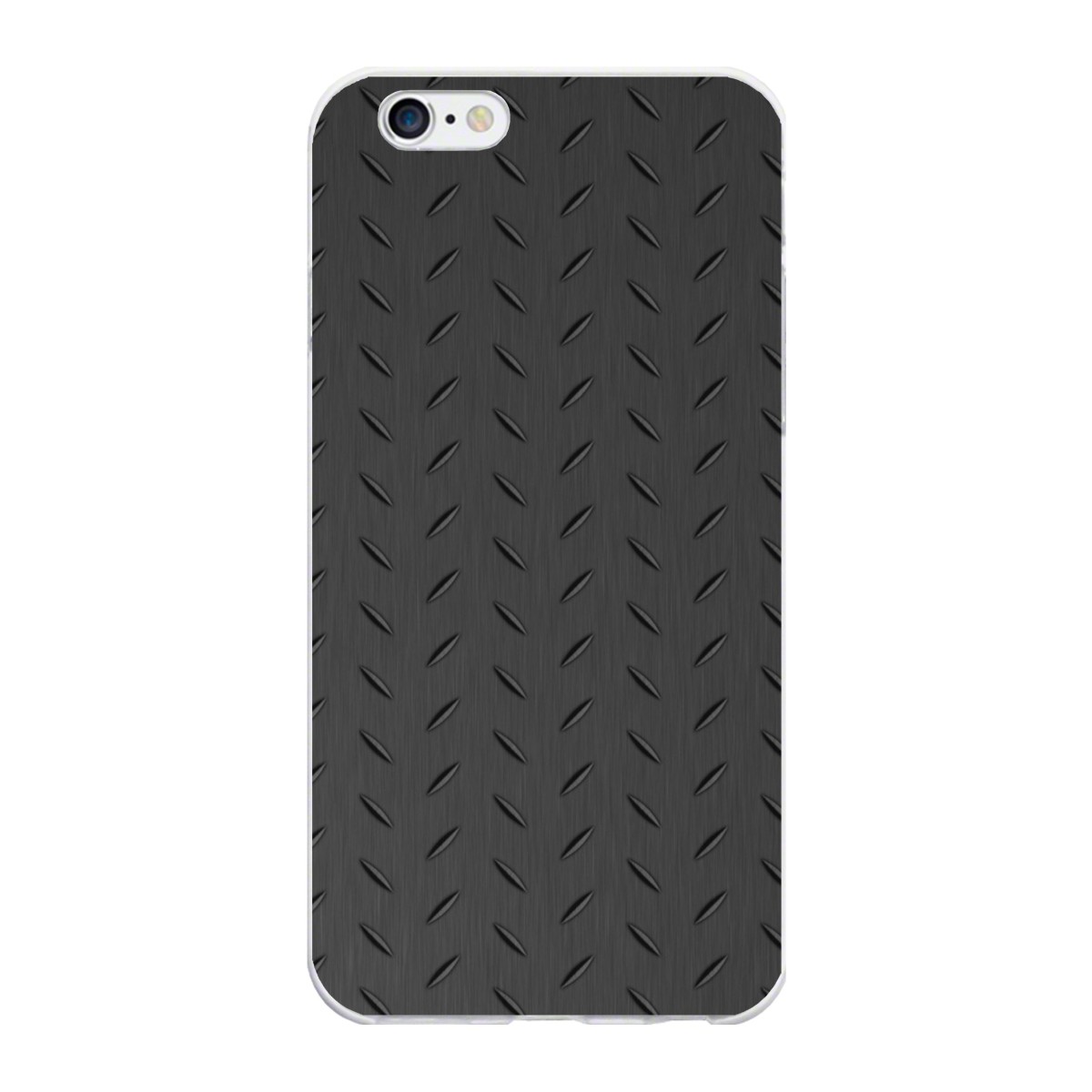 Funda Gel Tpu para Iphone 6 Plus / 6S Plus Diseño Metal Dibujos