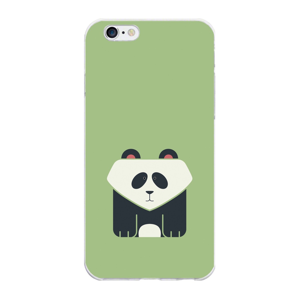 Funda Gel Tpu para Iphone 6 Plus / 6S Plus Diseño Panda Dibujos