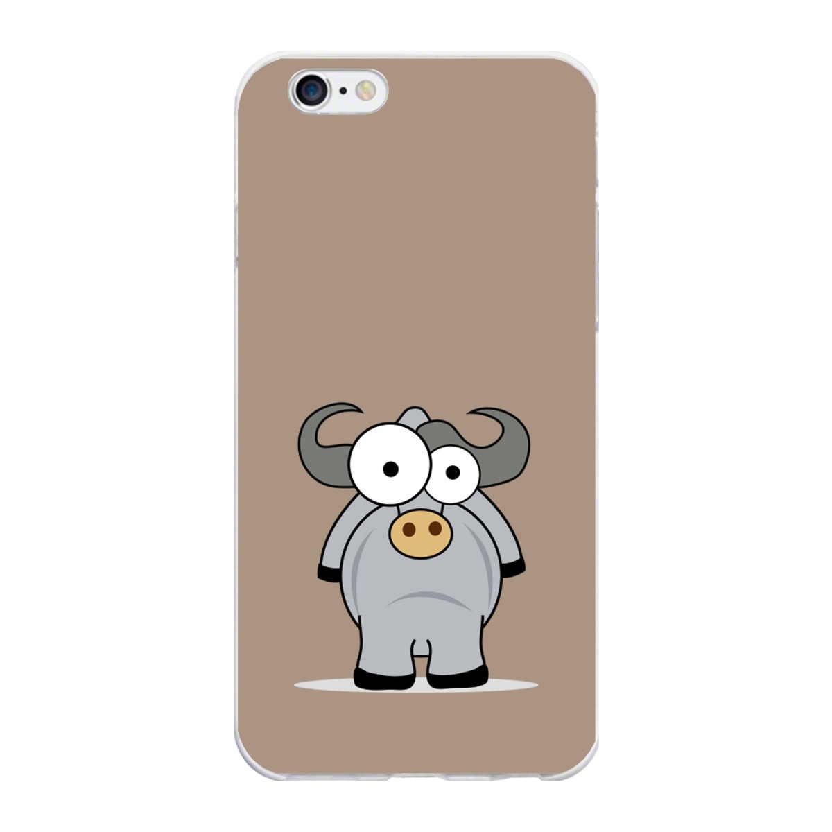 Funda Gel Tpu para Iphone 6 Plus / 6S Plus Diseño Toro Dibujos