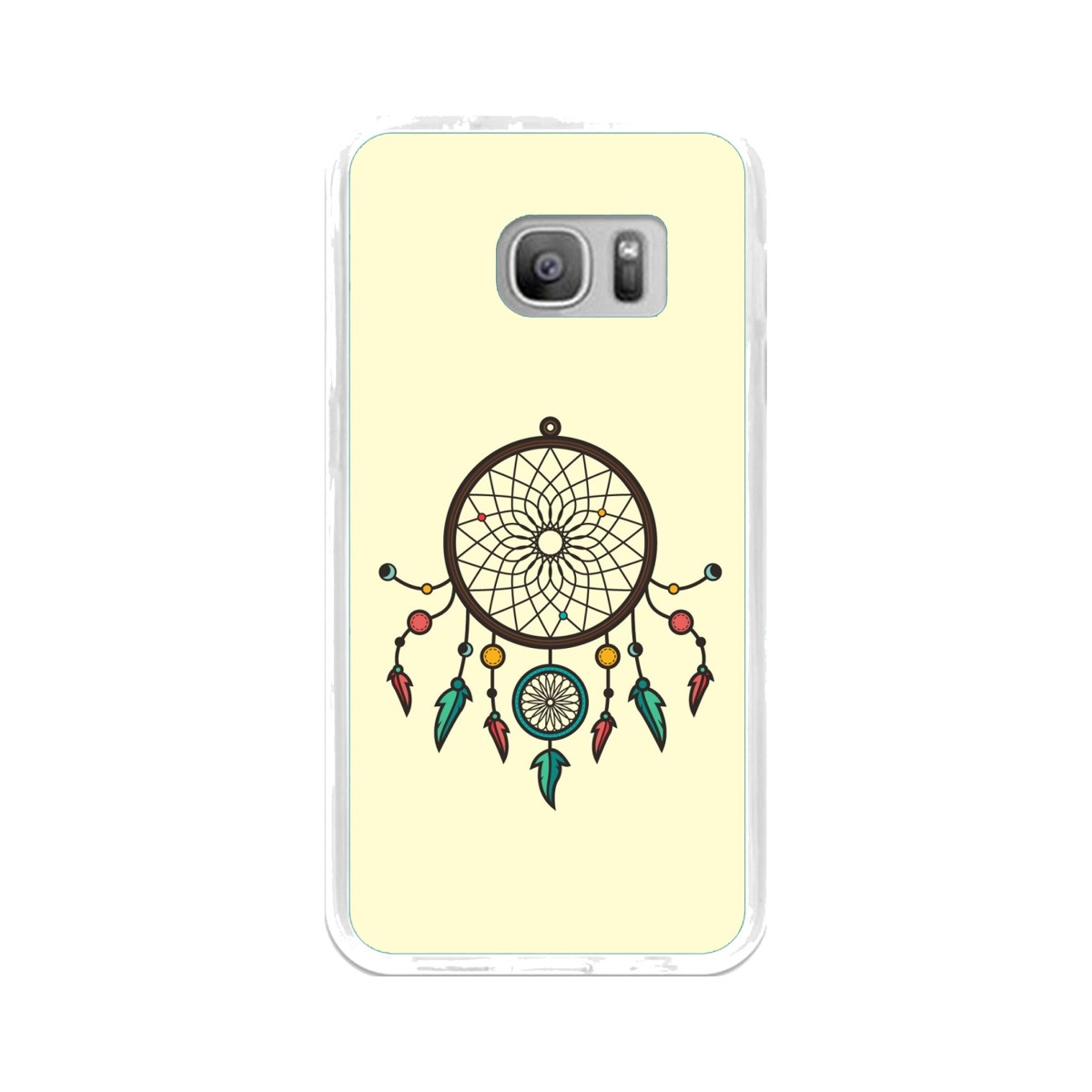 Funda Gel Tpu para Samsung Galaxy S7 Diseño Atrapasueños Dibujos