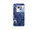 Funda Gel Tpu para Samsung Galaxy S7 Diseño Circuito Dibujos