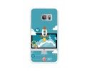 Funda Gel Tpu para Samsung Galaxy S7 Diseño Cohete Dibujos