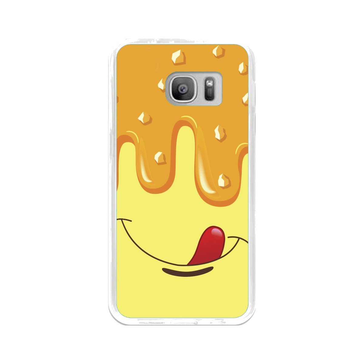 Funda Gel Tpu para Samsung Galaxy S7 Diseño Helado Vainilla Dibujos
