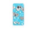 Funda Gel Tpu para Samsung Galaxy S7 Diseño Mariposas Dibujos
