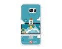 Funda Gel Tpu para Samsung Galaxy S7 Edge Diseño Cohete Dibujos