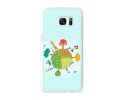 Funda Gel Tpu para Samsung Galaxy S7 Edge Diseño Familia Dibujos
