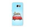 Funda Gel Tpu para Samsung Galaxy S7 Edge Diseño Furgoneta Dibujos