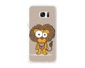 Funda Gel Tpu para Samsung Galaxy S7 Edge Diseño Leon Dibujos