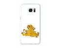 Funda Gel Tpu para Samsung Galaxy S7 Edge Diseño Leones Dibujos